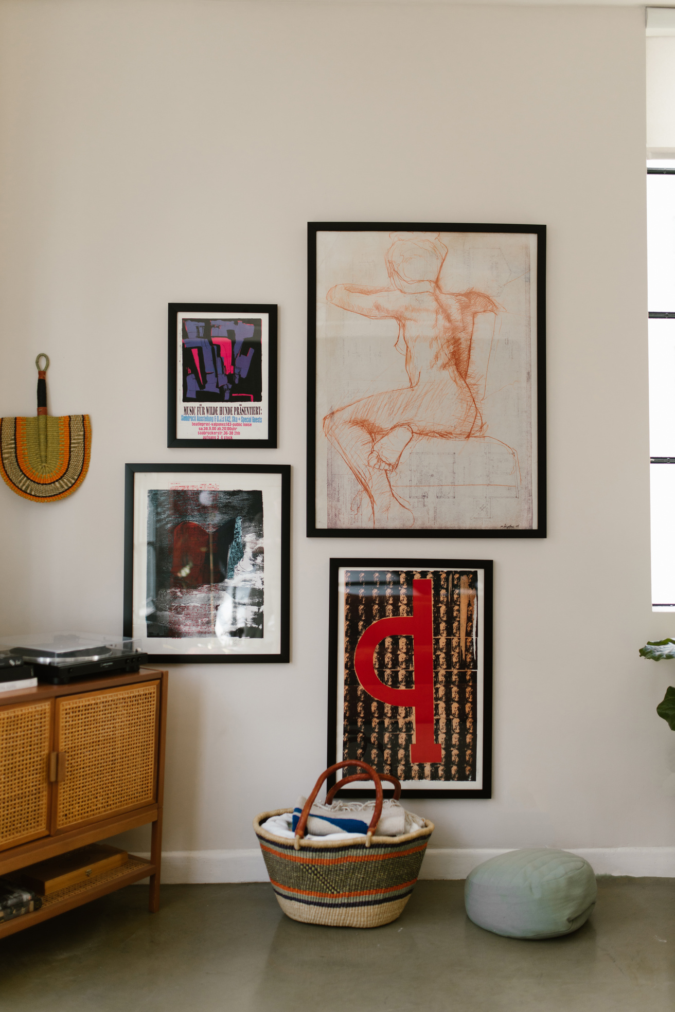 Photos Hanging on a Wall